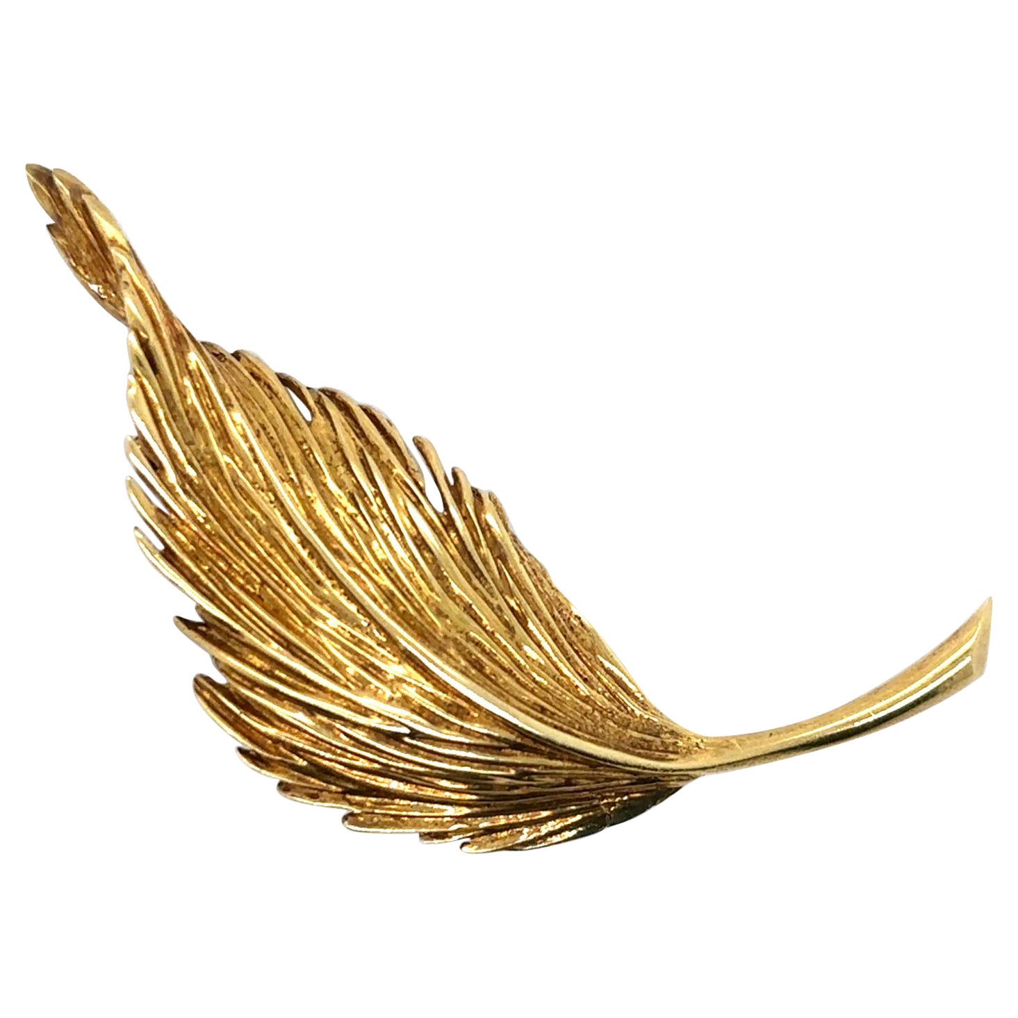 Broche vintage Van Cleef 
Arpels de oro amarillo de 18 quilates, circa 1950