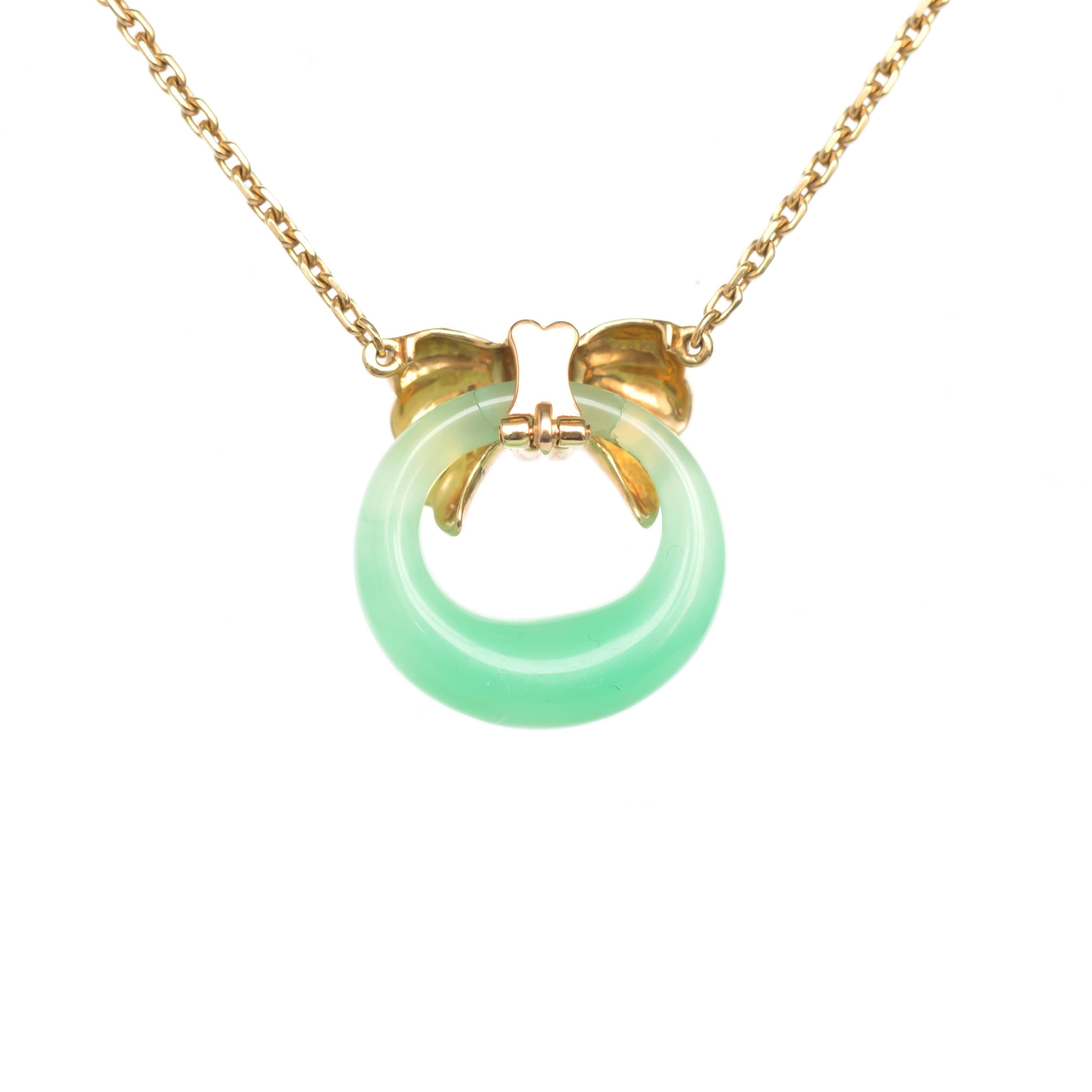 Retro Van Cleef and Arpels Yellow Gold Necklace