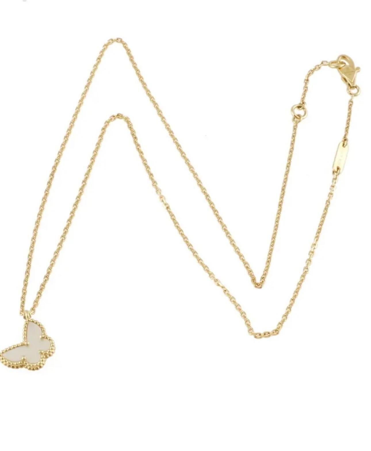 sweet butterflies pendant van cleef