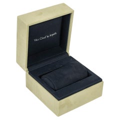 Van Cleef & Arpel Velvet Jewellery Box for a Watch, 1990.