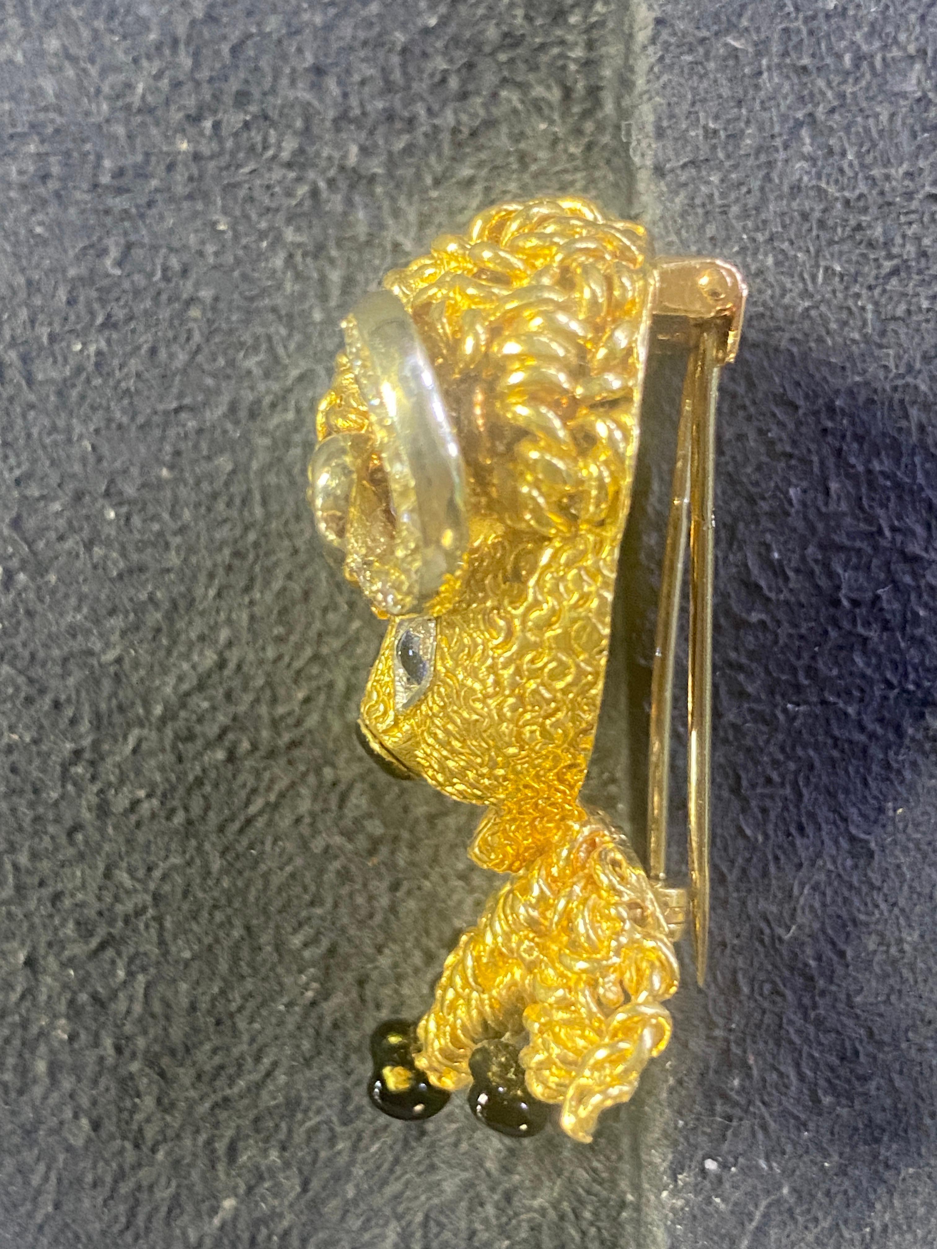Van Cleef & Arpels 18 carat gold ram brooch  In Good Condition In London, GB