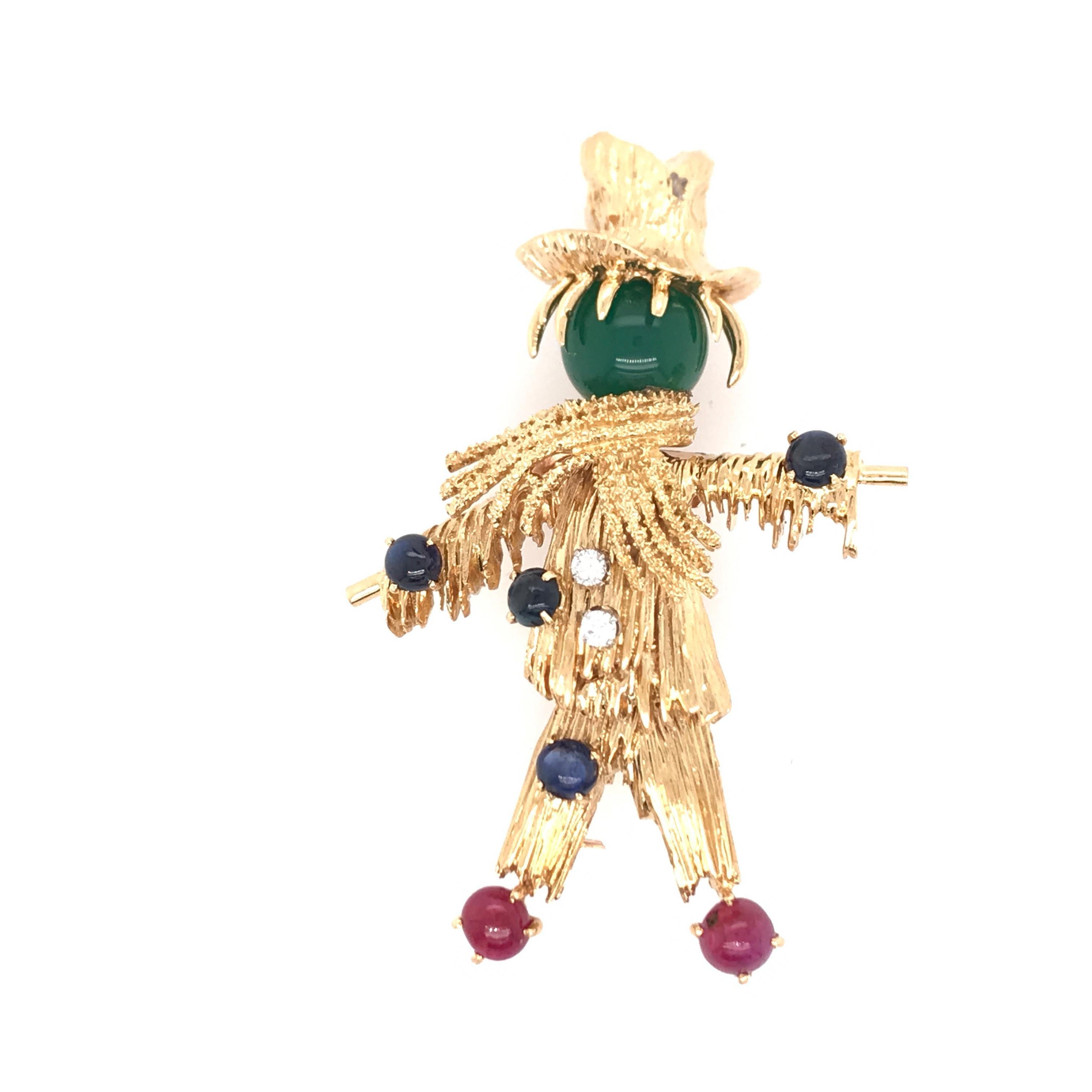 yellow ring scarecrow