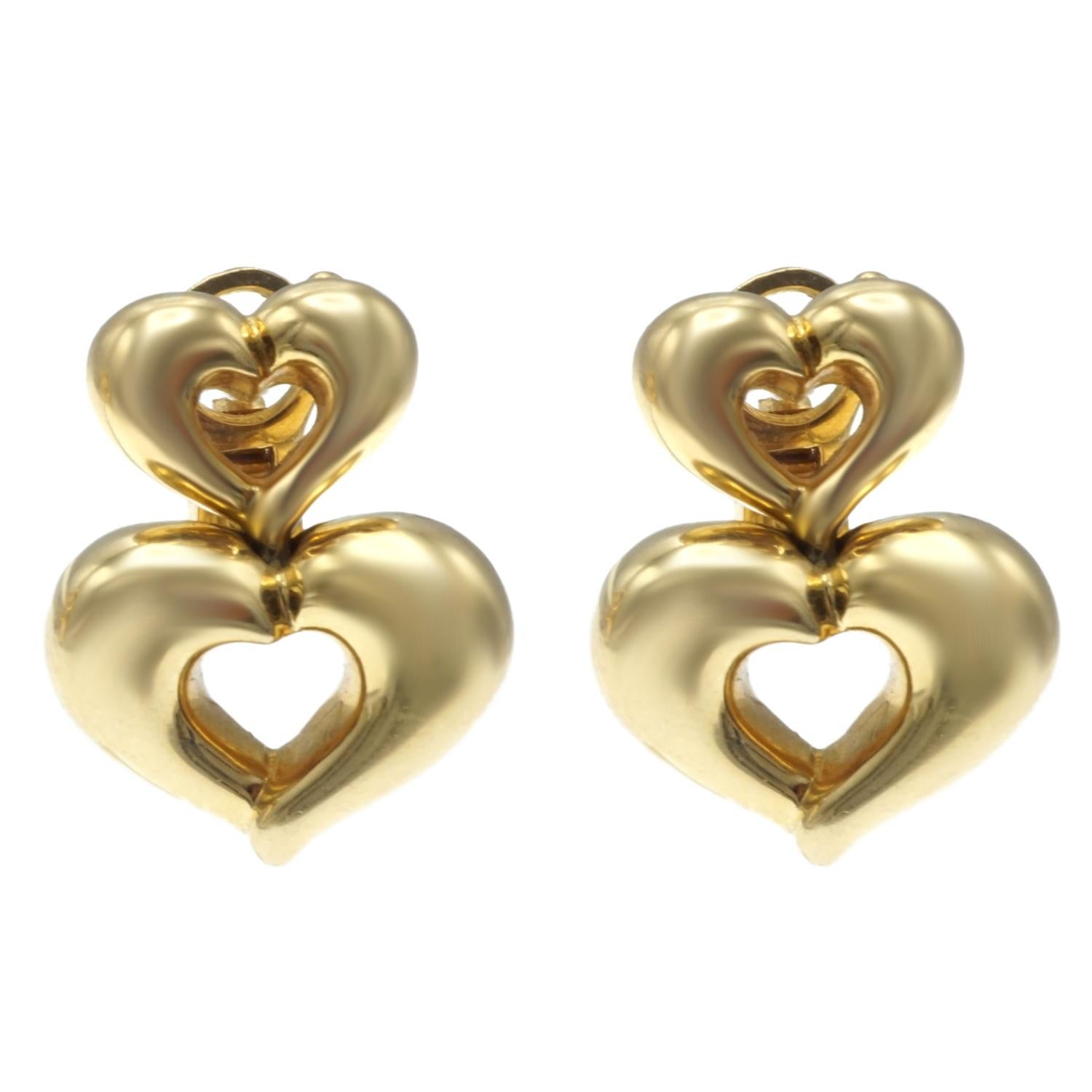 Van Cleef & Arpels 18 Karat Gold Earrings