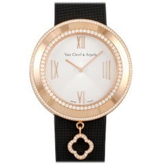 Van Cleef & Arpels Montre Alhambra Charms en or rose 18 carats 2572198