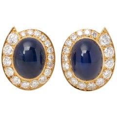 Diamond Clip-on Earrings
