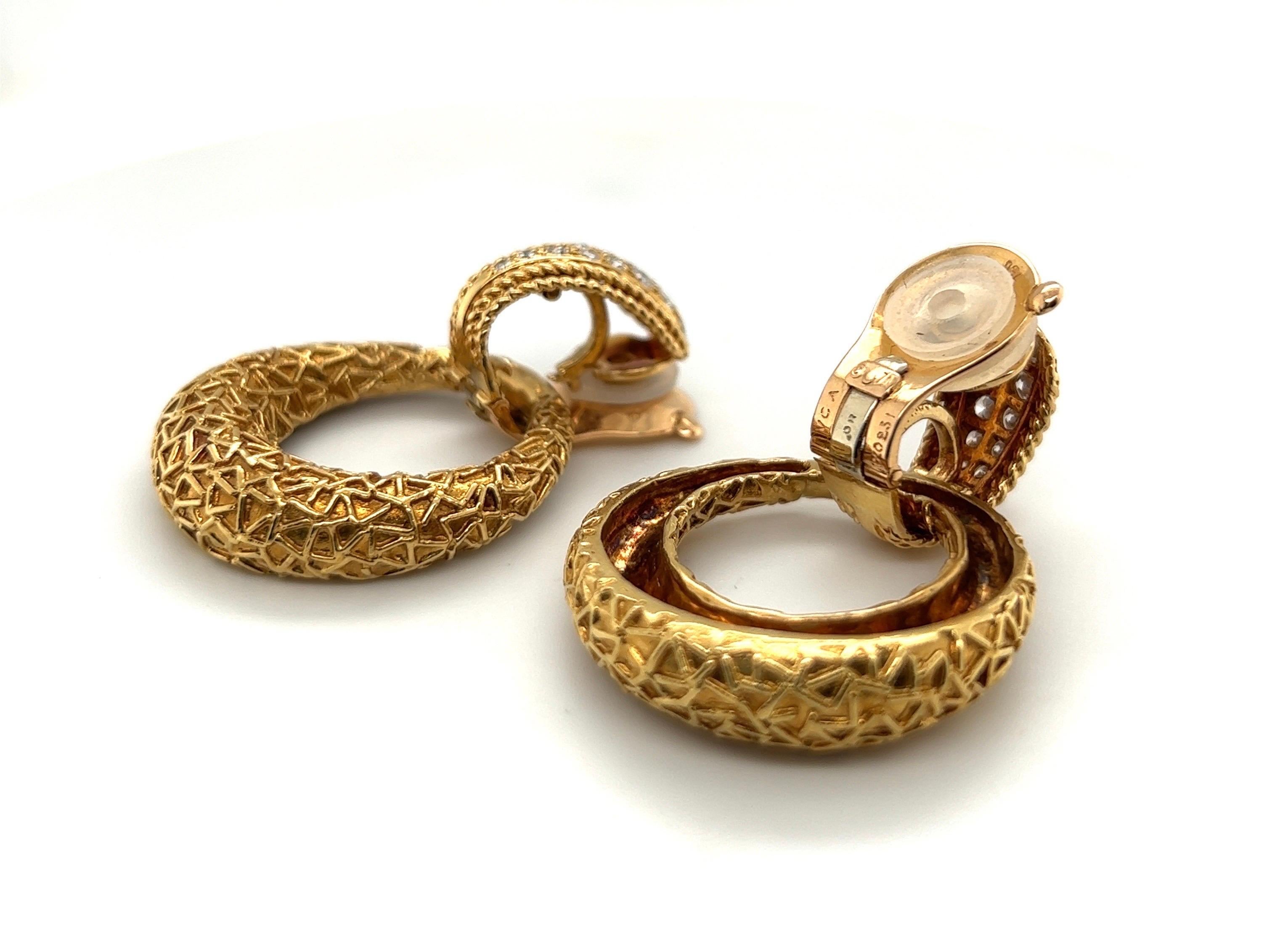 vca agate earrings