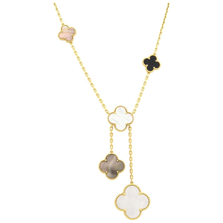 Van Cleef & Arpels Magic Alhambra Necklace with 6 Motifs - Kate