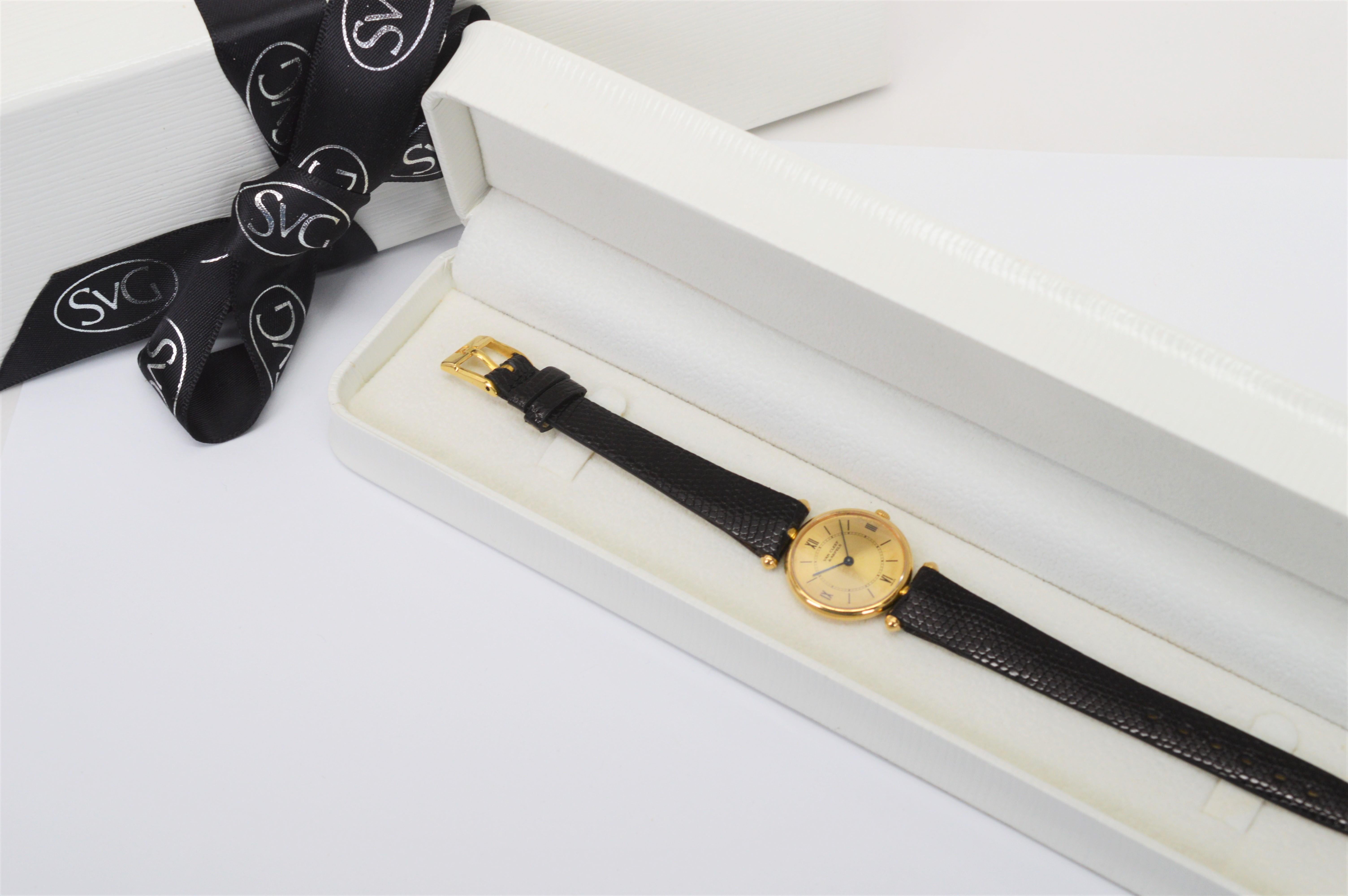 Van Cleef & Arpels Montre-bracelet Piaget en or jaune 18 carats pour femmes 6