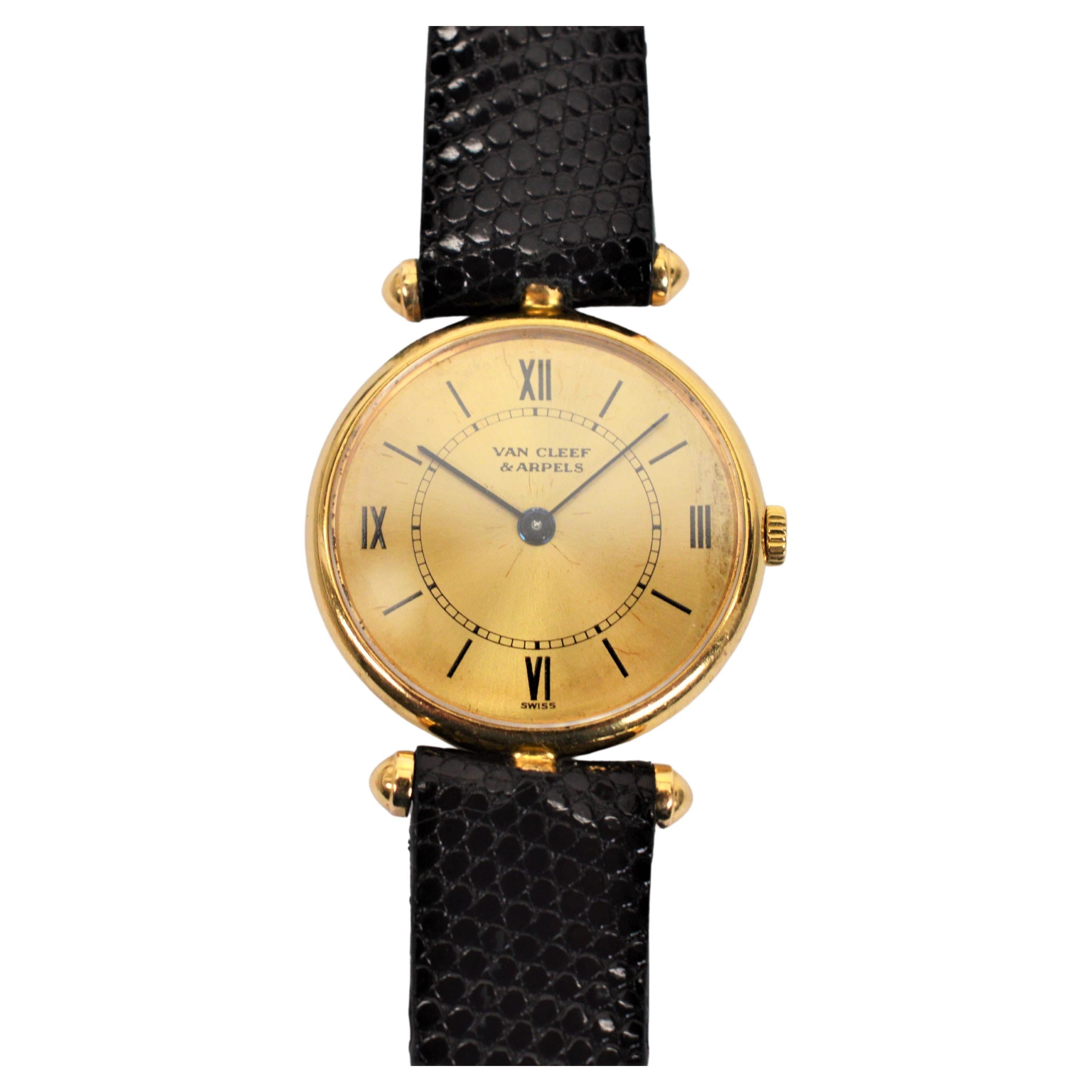 Van Cleef & Arpels Montre-bracelet Piaget en or jaune 18 carats pour femmes 1