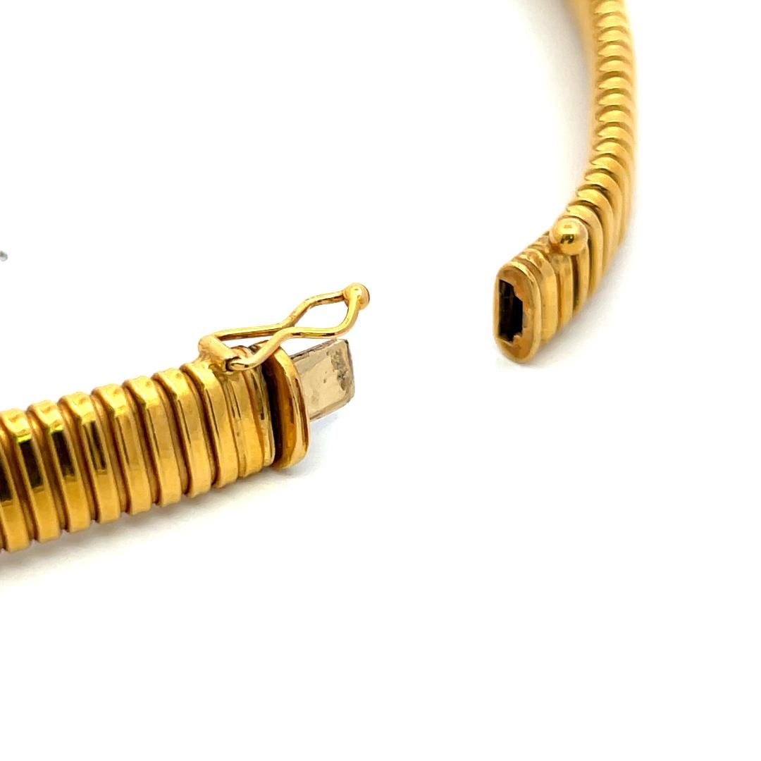 Van Cleef & Arpels - Collana girocollo Tubogas in oro giallo 18 carati in vendita 3