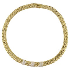 Van Cleef & Arpels Choker Necklace 18K Yellow Gold 