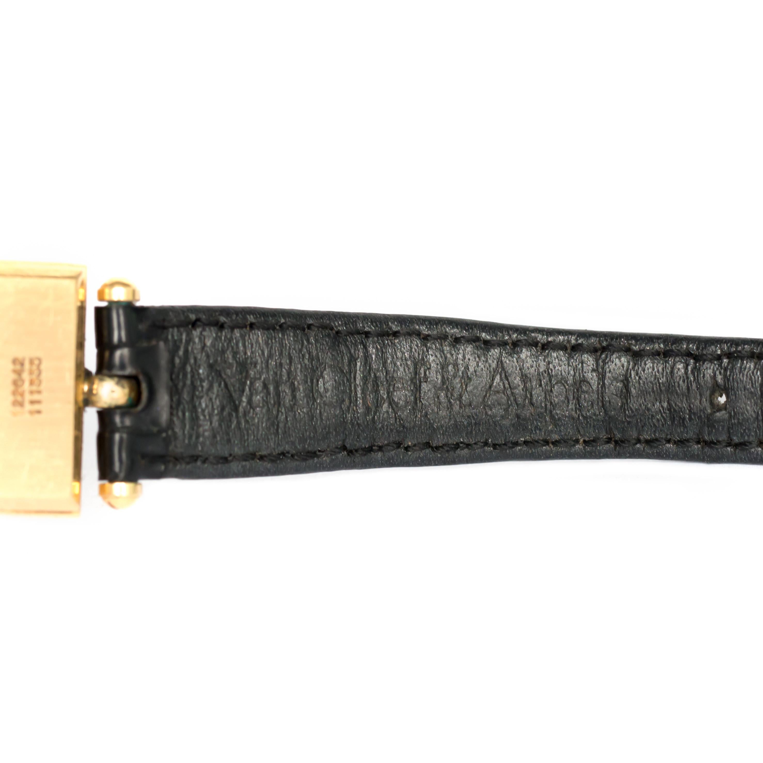 Van Cleef & Arpels 18 Karat Yellow Gold Wrist Watch, 1970 2