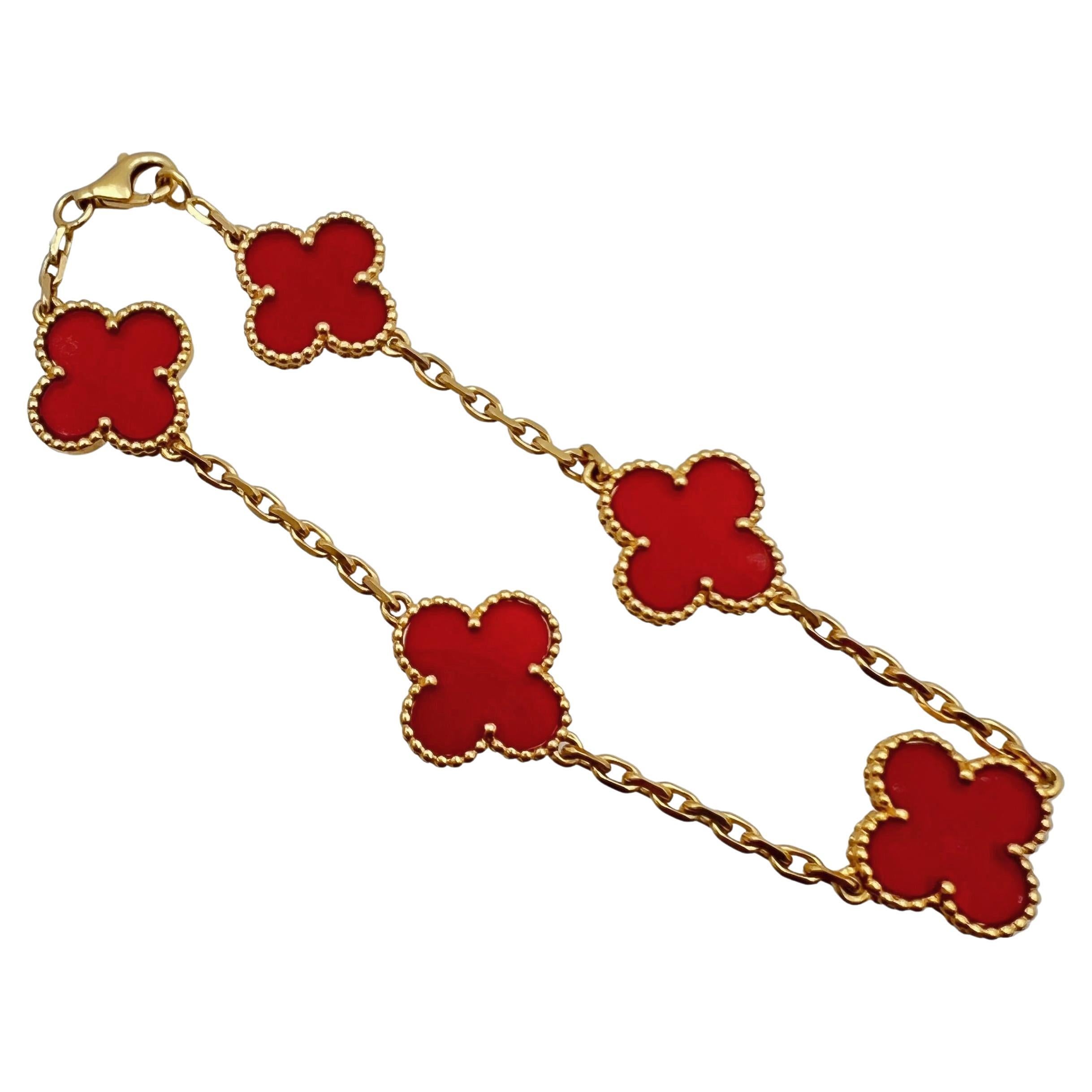 bracelet trèfle van cleef