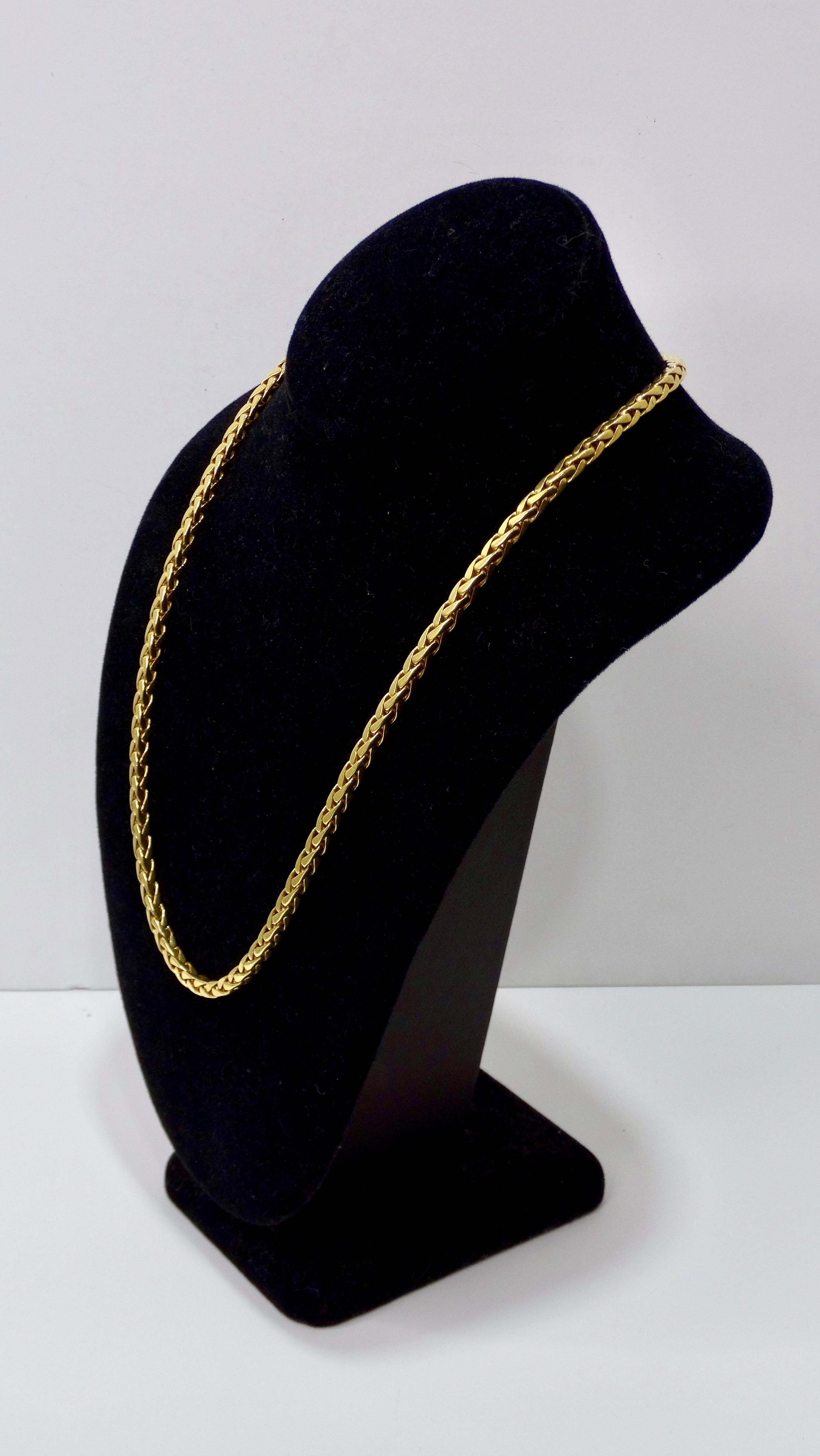 fake 18k gold chain