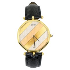 Van Cleef & Arpels 18 Karat Gold Automatik-Armbanduhr um 1990