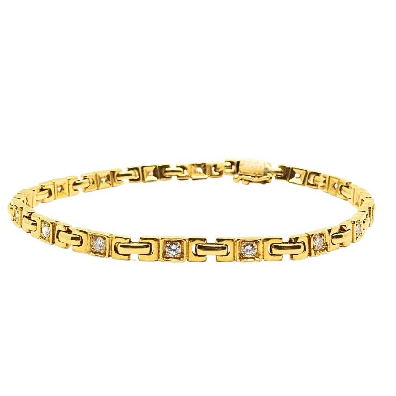 Van Cleef & Arpels Bracelet en or 18 carats et diamants Pour femmes en vente