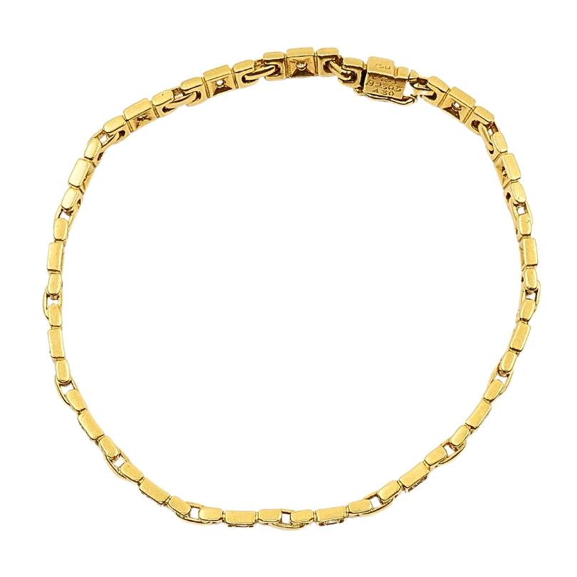 Van Cleef & Arpels Bracelet en or 18 carats et diamants en vente 1