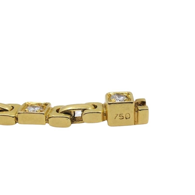 Van Cleef & Arpels Bracelet en or 18 carats et diamants en vente 3