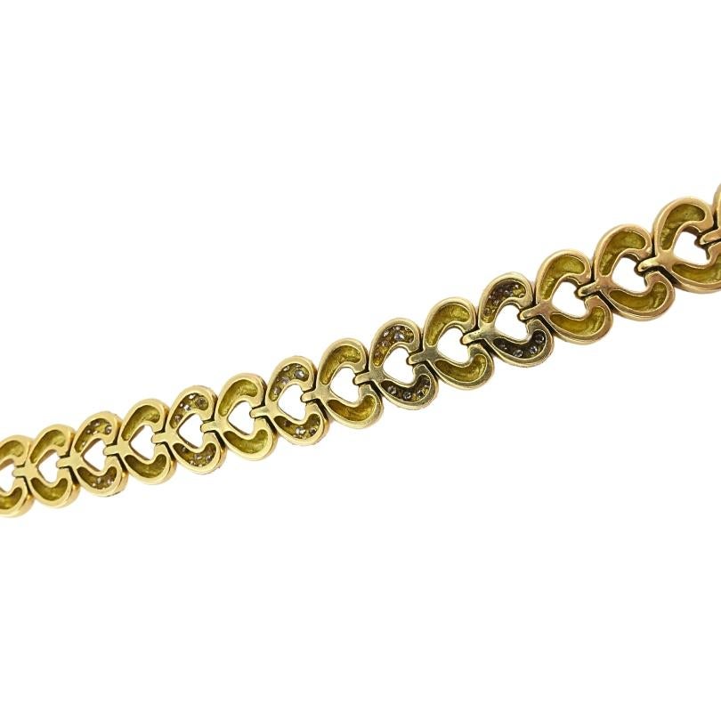 Van Cleef & Arpels, collier cœur en or 18 carats et diamants Pour femmes en vente