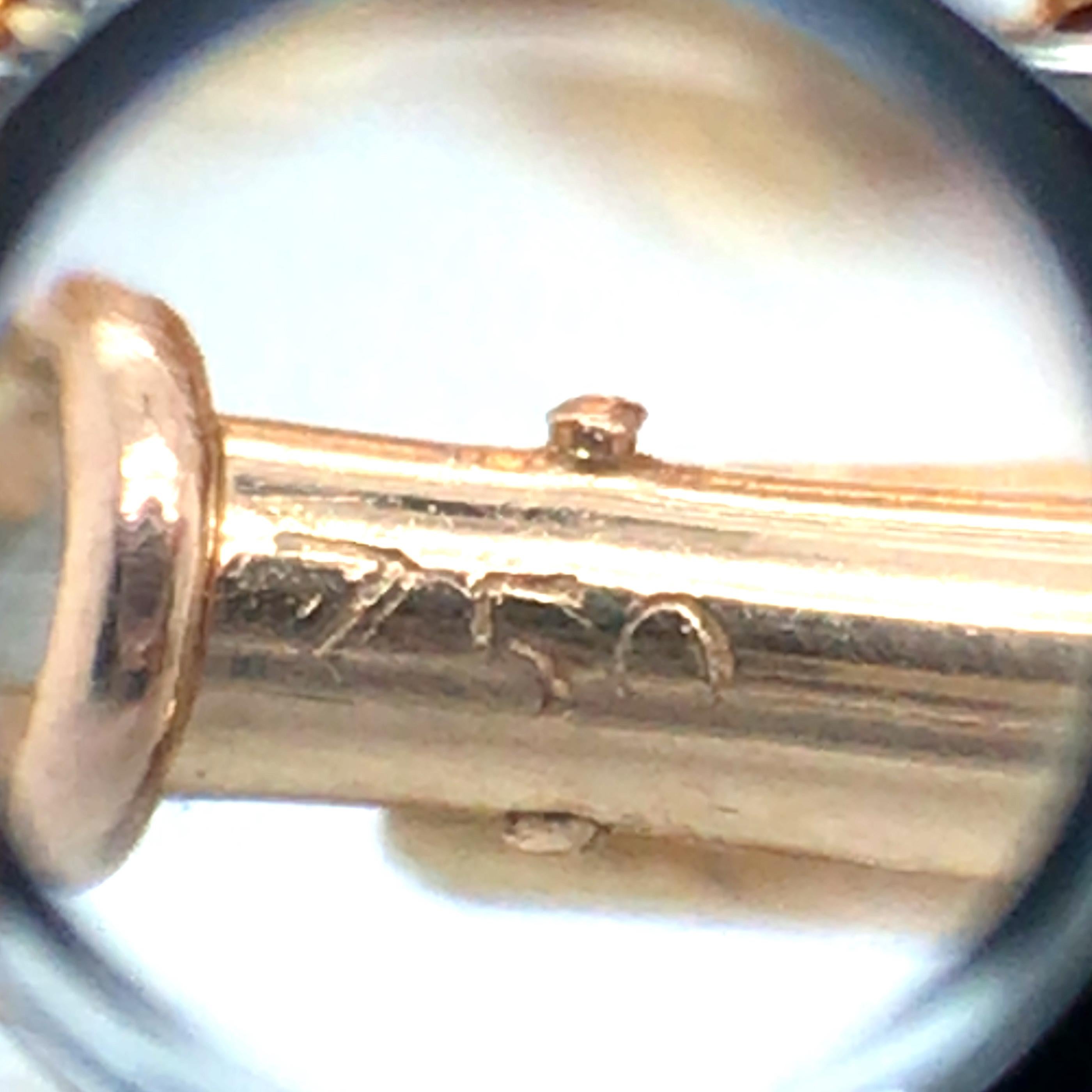 da uomo o donna Van Cleef & Arpels, Spilla con nodo di diamanti in oro 18 carati in vendita
