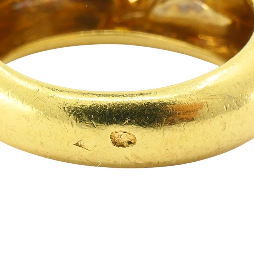 Anillo Van Cleef & Arpels Oro 18k Diamante Motivo Hoja 3