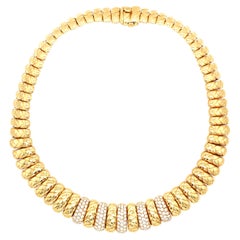 Van Cleef & Arpels, 18K Gold Diamond Necklace