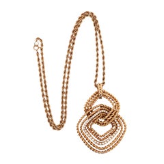Van Cleef & Arpels, 18K Gold Diamond Pendant