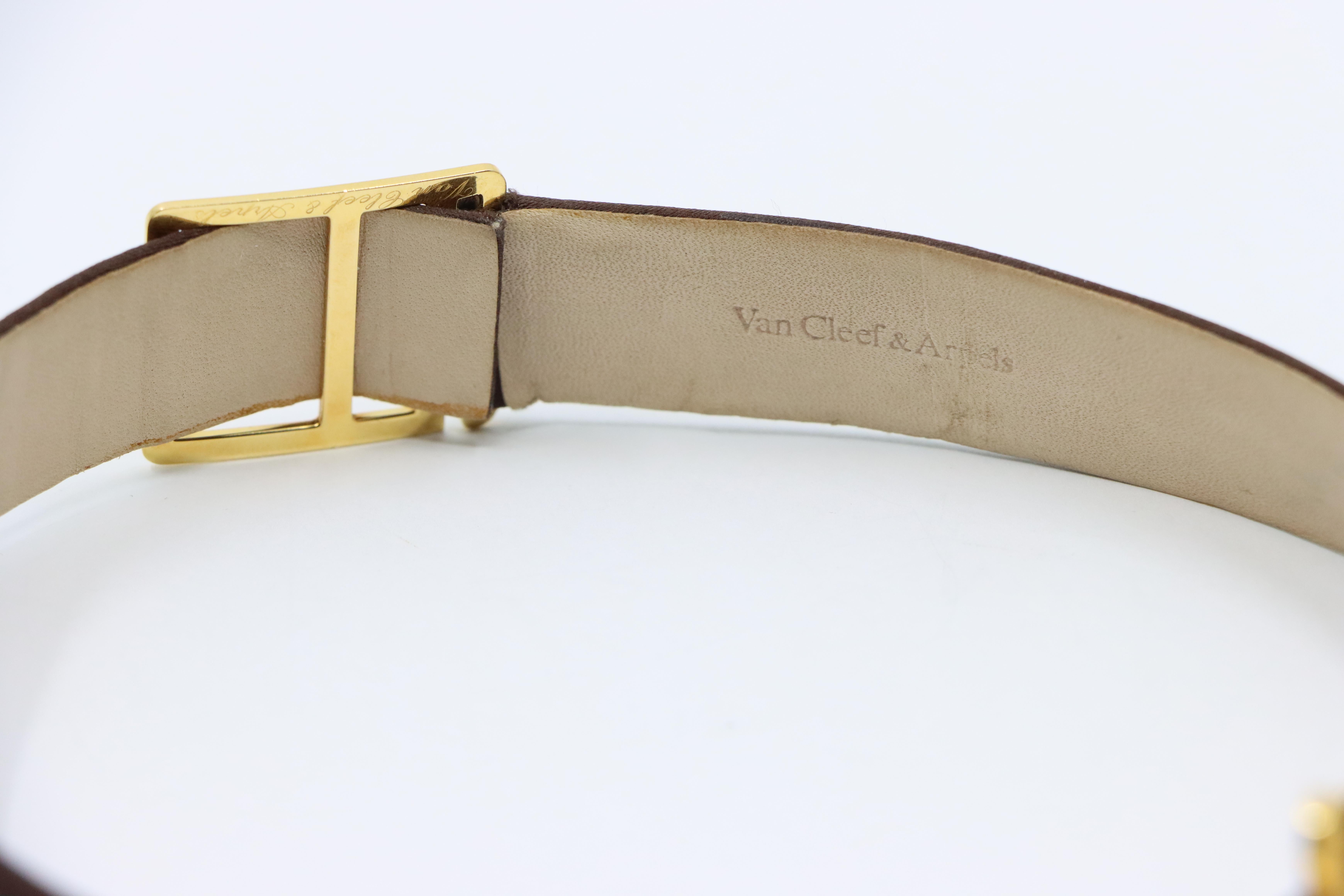 Van Cleef & Arpels 18K Gold Diamonds Frivole Silk Choker 3