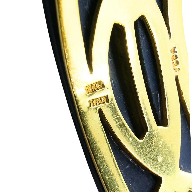 Van Cleef & Arpels Bracciale in oro 18 carati con onice in vendita 4