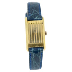 Van Cleef & Arpels Montre vintage à quartz en or 18 carats pour femmes