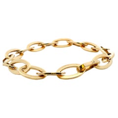 Van Cleef & Arpels 18k Oval Link Bracelet
