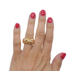 Van Cleef & Arpels 18k Two-Tone Gold Knot Ring