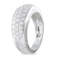 Van Cleef & Arpels 18K White Gold 0.75ct Diamond Ring VC24-060426