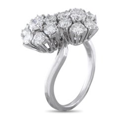 Van Cleef & Arpels 18K White Gold 1.81ct Diamond Ring VC05-031626