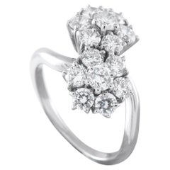 Van Cleef & Arpels 18K White Gold 1.81ct Diamond Ring VC05-031626