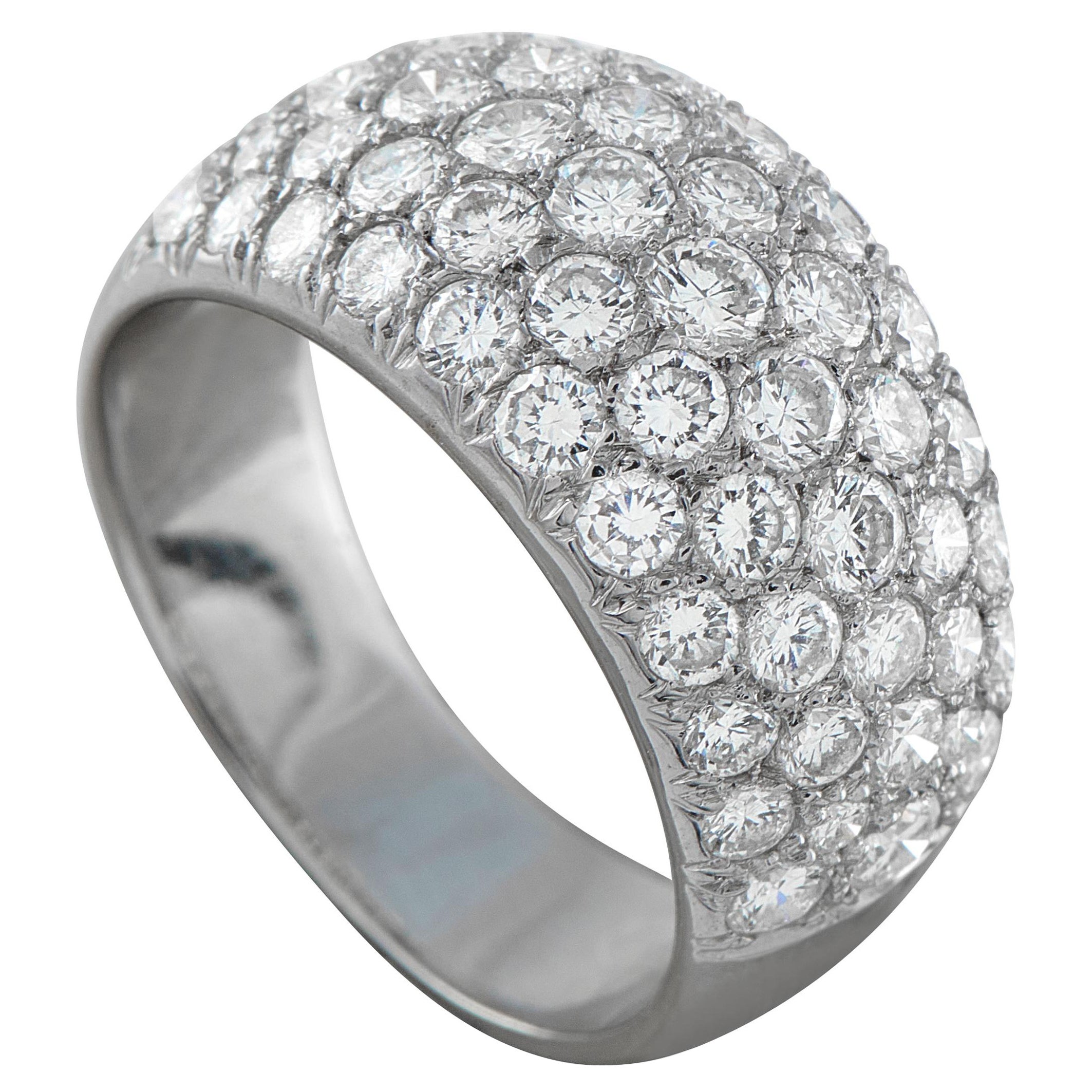 Van Cleef
Arpels 18K White Gold 2.25ct Diamond Ring VC12-122225