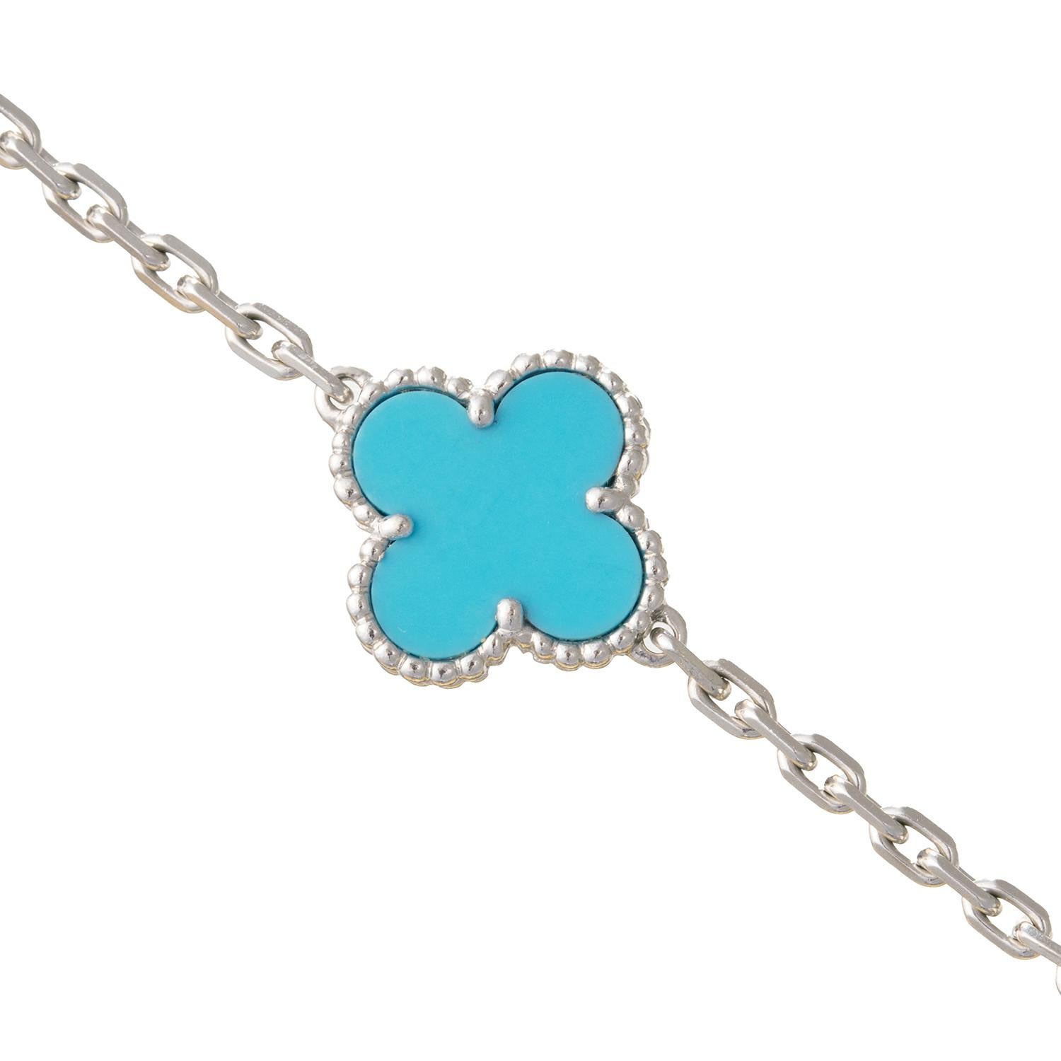 vca turquoise bracelet