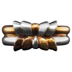 Van Cleef & Arpels 18K Gelb- und Weißgold Vintage Ring
