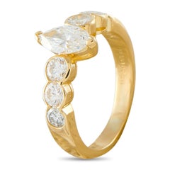 Van Cleef & Arpels 18K Yellow Gold 1.14ct Diamond Engagement Ring VC21-060426