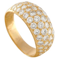 Van Cleef & Arpels 18K Yellow Gold 1.29ct Diamond Ring VC14-031226