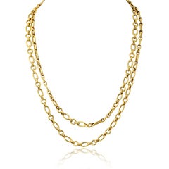 Van Cleef & Arpels 18K Yellow Gold 36-Inches, Georges L'enfant Chain