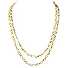 Van Cleef & Arpels 18K Yellow Gold 36-Inches, Georges L'enfant Chain