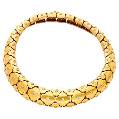 VAN CLEEF & ARPELS Collier en or jaune 18 carats et diamants