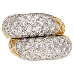 VAN CLEEF & ARPELS 18K Yellow Gold and Diamond Ring