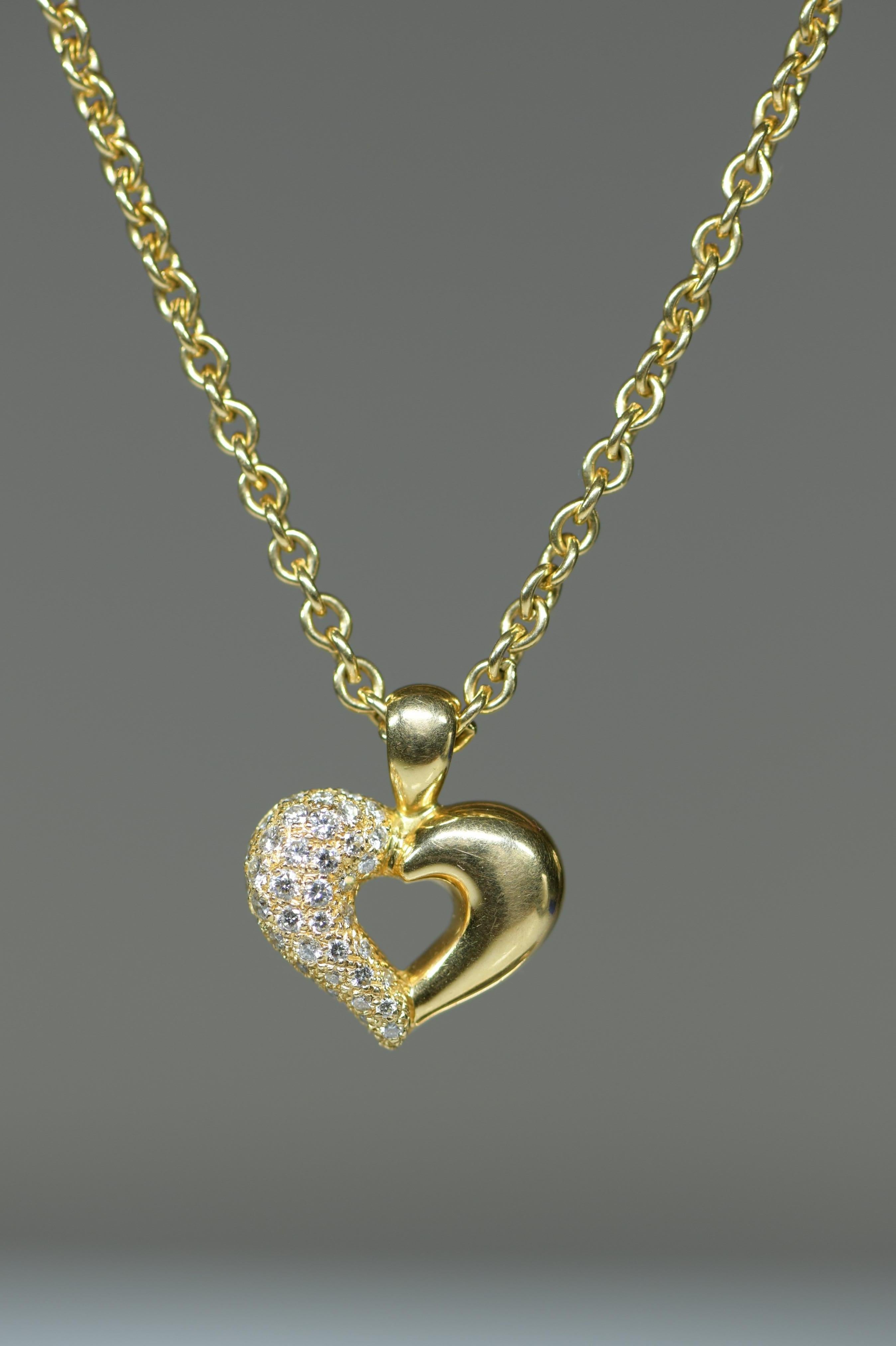 van cleef & arpels heart necklace