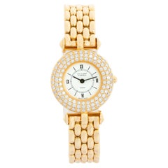Van Cleef & Arpels: 18 Karat Gelbgold Diamant-Uhr, Vintage