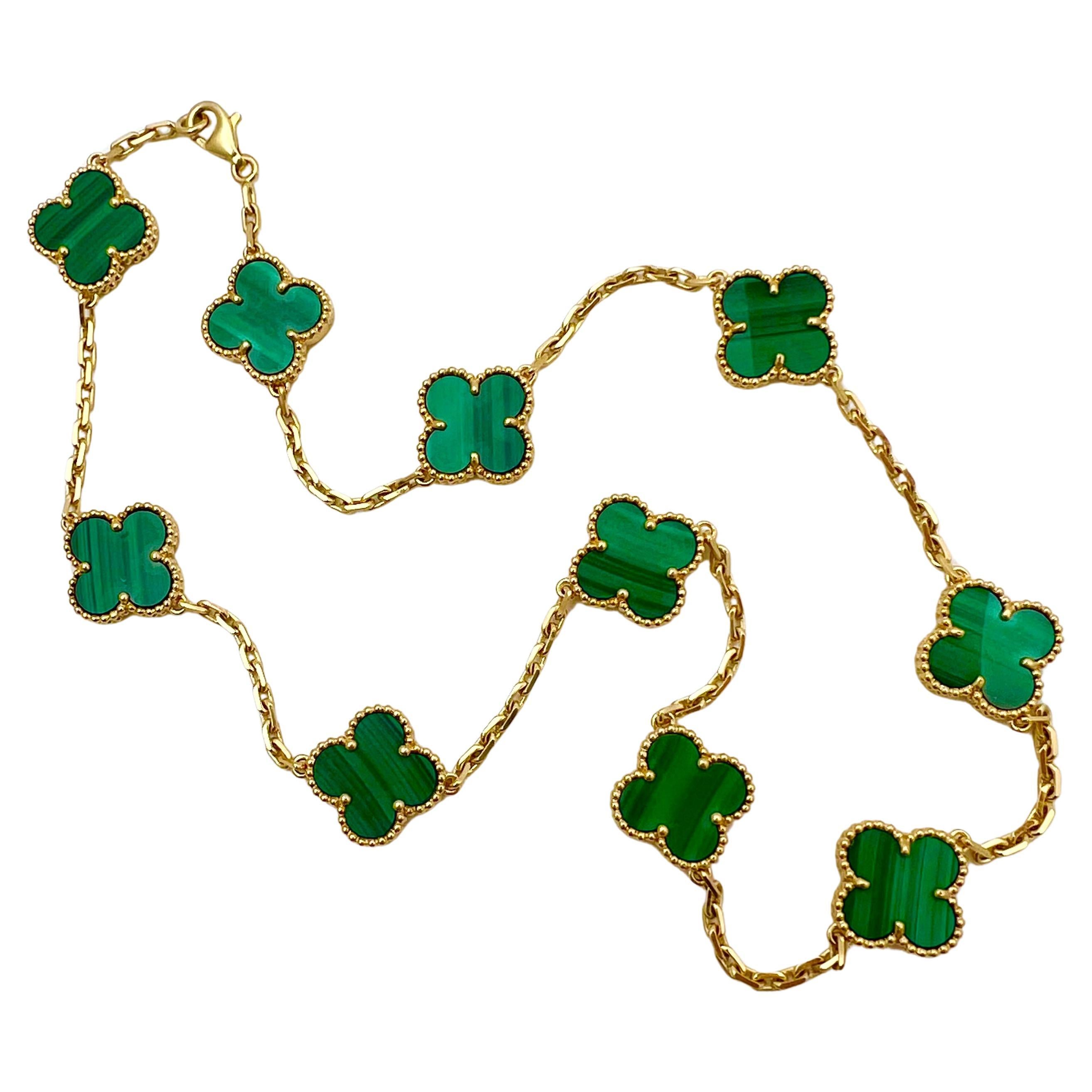 green van cleef necklace