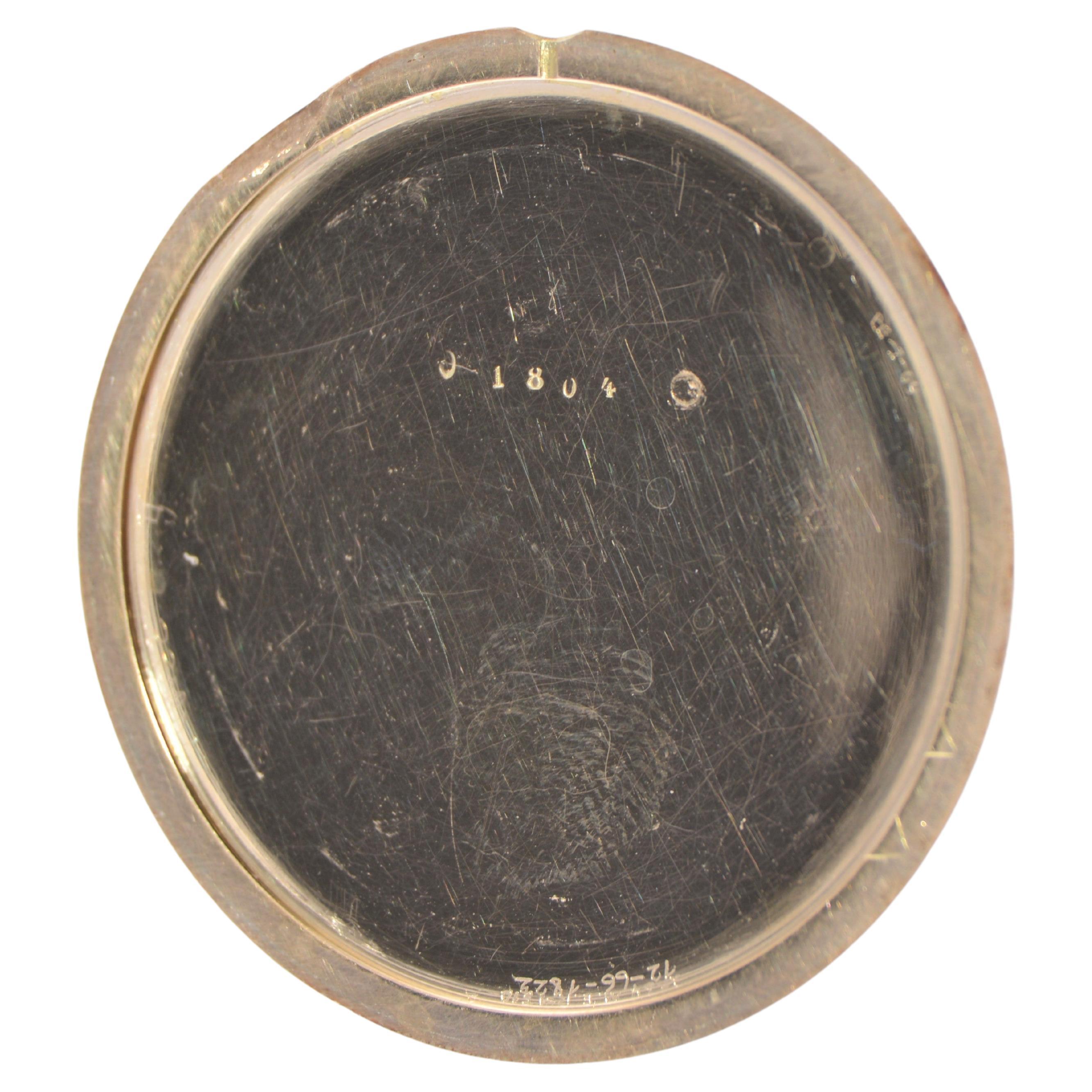 Van Cleef & Arpels 18Kt. Art Deco Ultra Thin Pocket Watch, circa 1930's 5