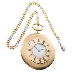 Van Cleef & Arpels 18Kt. Art Deco Ultra Thin Pocket Watch, circa 1930's