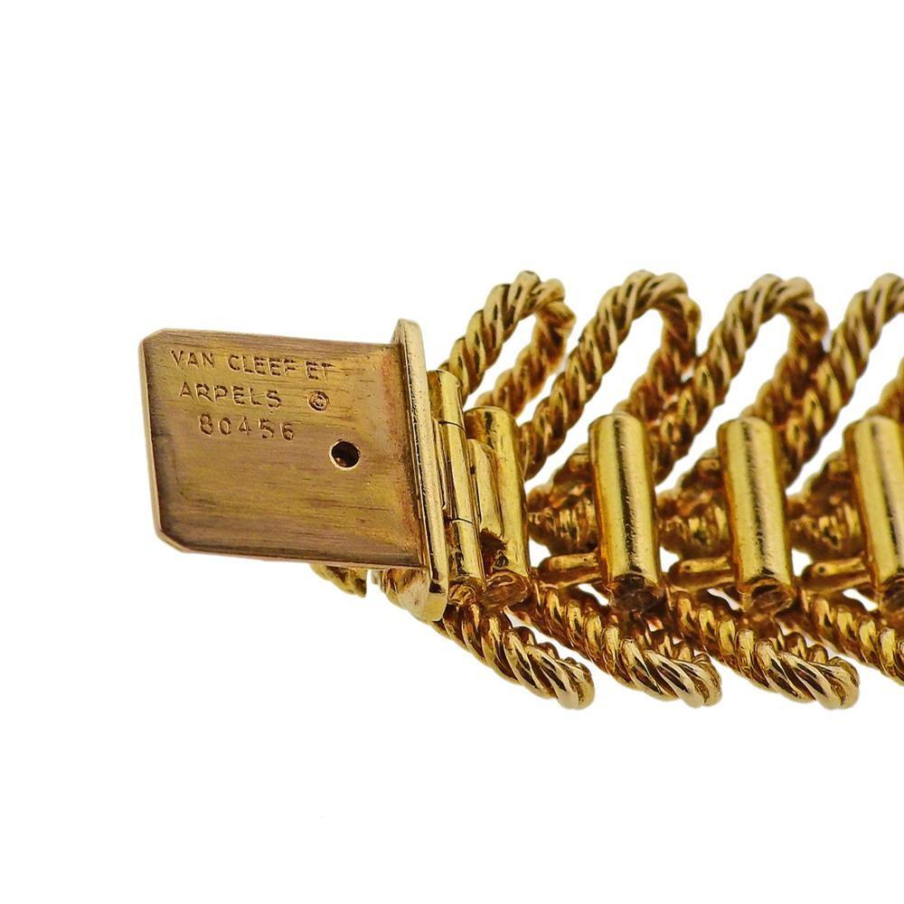 Women's Van Cleef & Arpels 1960s Gold Bracelet